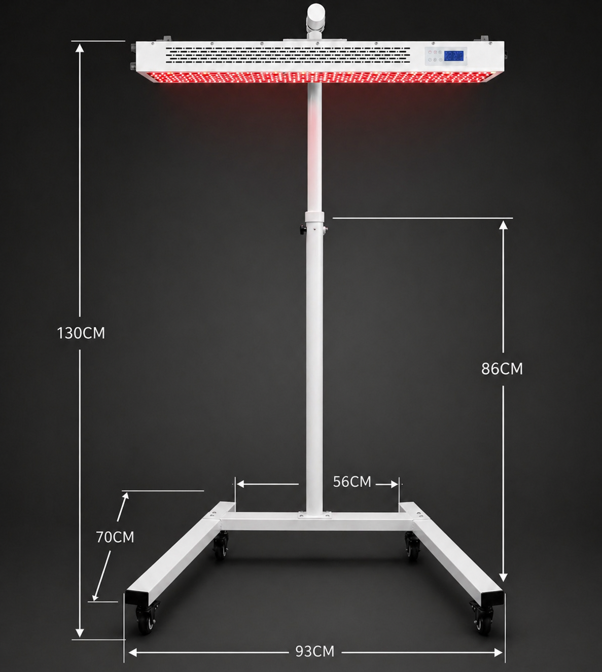 Red Light Panel Stand